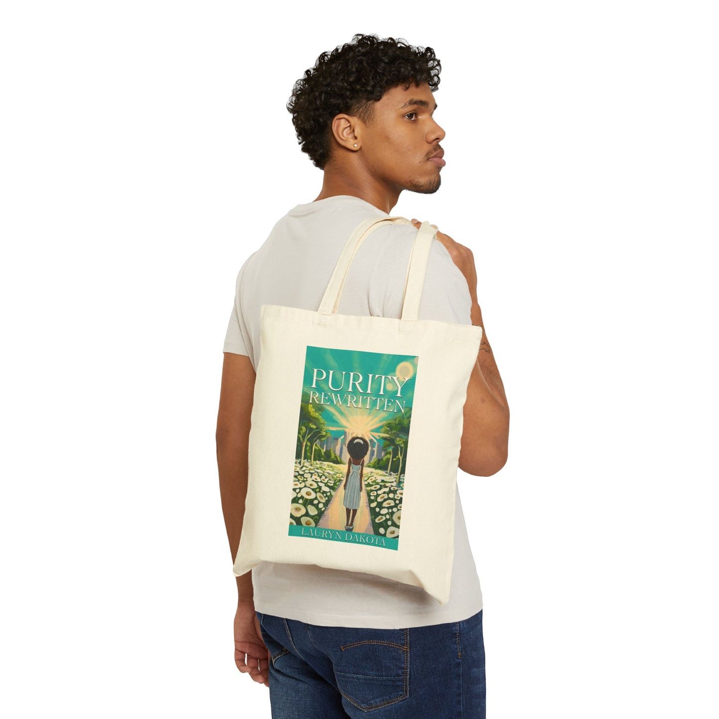 Purity Rewritten Canvas Tote - Carry Purpose With You