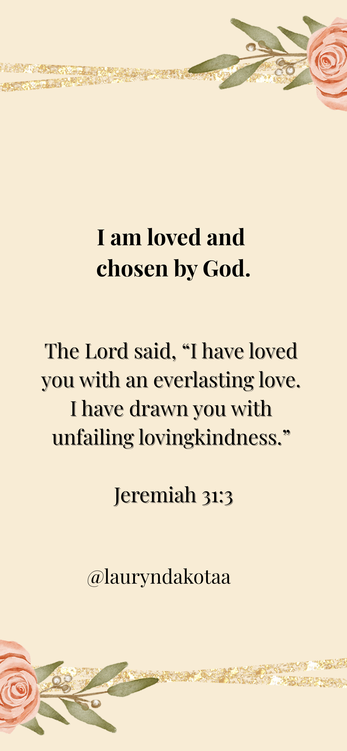 Biblical Affirmations from Always A Father