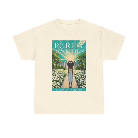 Purity Rewritten Unisex Heavy Cotton Tee - Inspirational Art T-Shirt for Everyday Wear