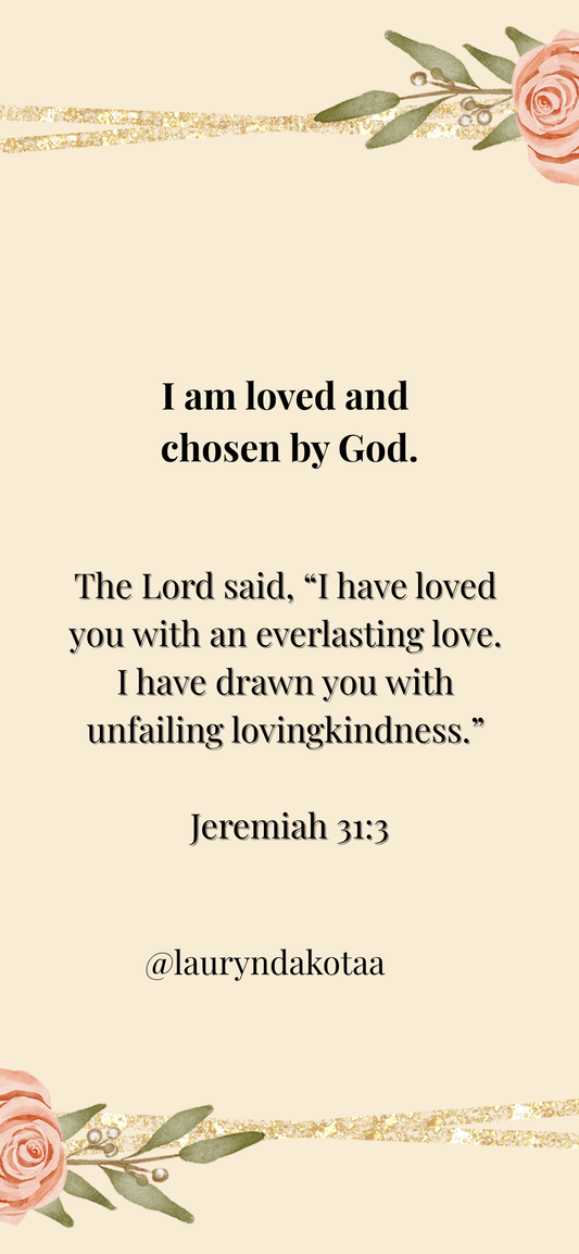 Biblical Affirmations from Always A Father